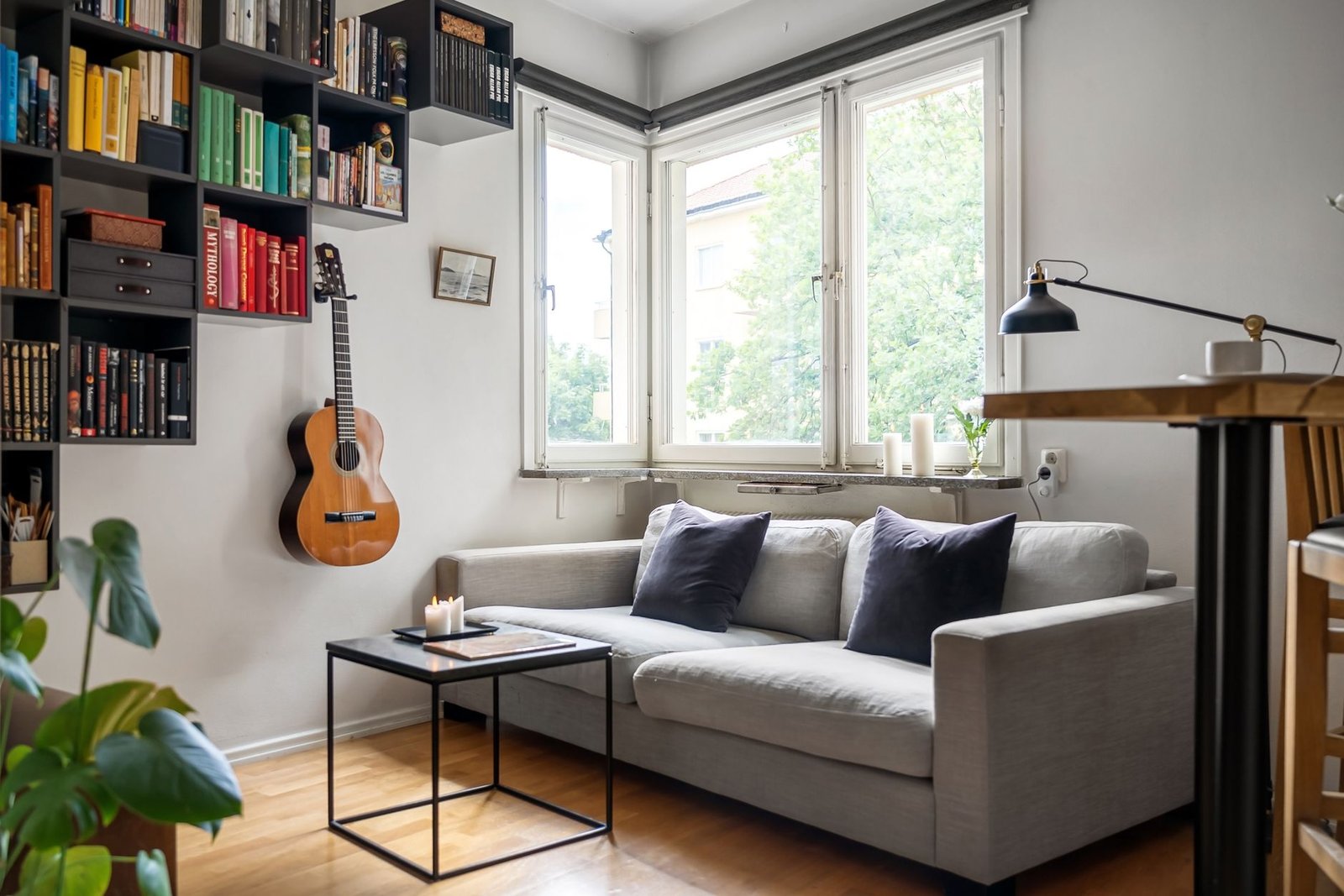 Bright, welcoming living space